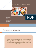 Halal Dan Haram Vitamin