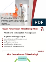 Preanalitik Mikrobiologi at DPP Patelki on 12 March 2019