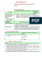 Sesión de Aprendizaje #02 PS