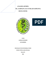 ANALISIS SAMPLING