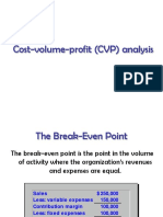 CVP Analysis - Jan18