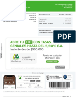 Extracto Extracto: Tarjeta Crédito CMR