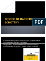 Diodos de Barrera Schottky
