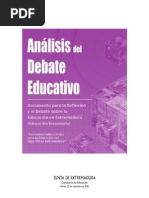 Baigorri Et Al 2005 Debate Educativo Secundaria_Informe_Sintesis