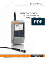 Deltascope FMP10 Isoscope FMP10 Dualscope FMP20: Operator S Manual