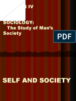Sociology: The Study of Man's Society