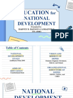 Education: National Development