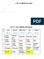 Reproiectarea Orelor