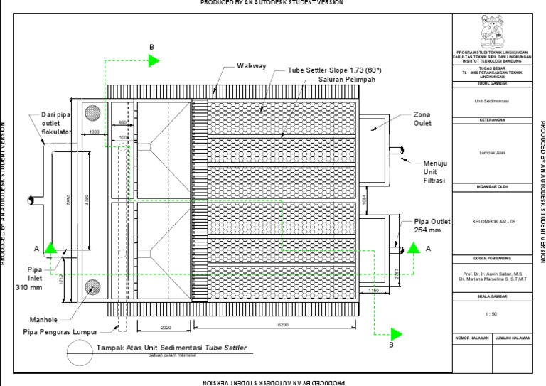 Tampak Atas Sedimentasi | PDF