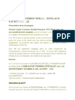 Avis de Recrutement Interne Et Externe Specialiste de La Formation Sur Simulateur 008