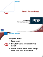 Minggu 5 Konsep Asam Basa