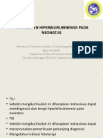 Manajemen Hiperbilirubinemia Pada Neonatus