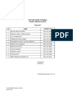 Deaz 2 Feb ABSEN TUTOR BLOK 5 THN 2022