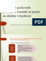 Knjiženje Poslovnih Promjena II Razred Racunovodstvo