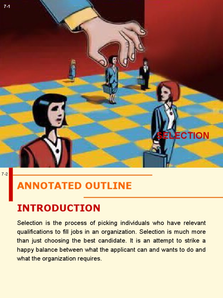 Lecture 07 Selection | PDF | Job Interview | Interview