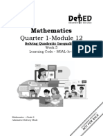 Math 9 - Q1 - Mod12