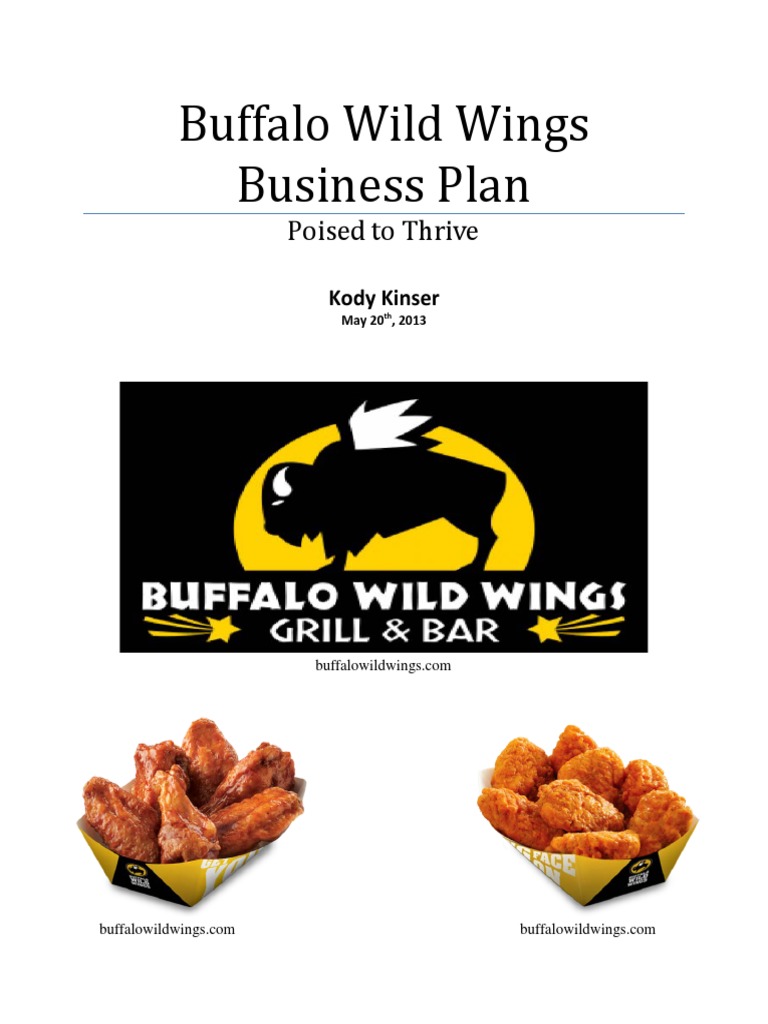 buffalo wild wings business plan