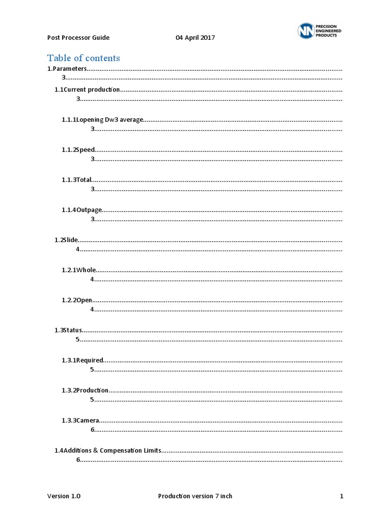 Cimatron Post Processor Manual | PDF