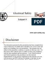 Electrical Safety: Subpart K