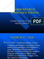 Ground Field Resistance Testing