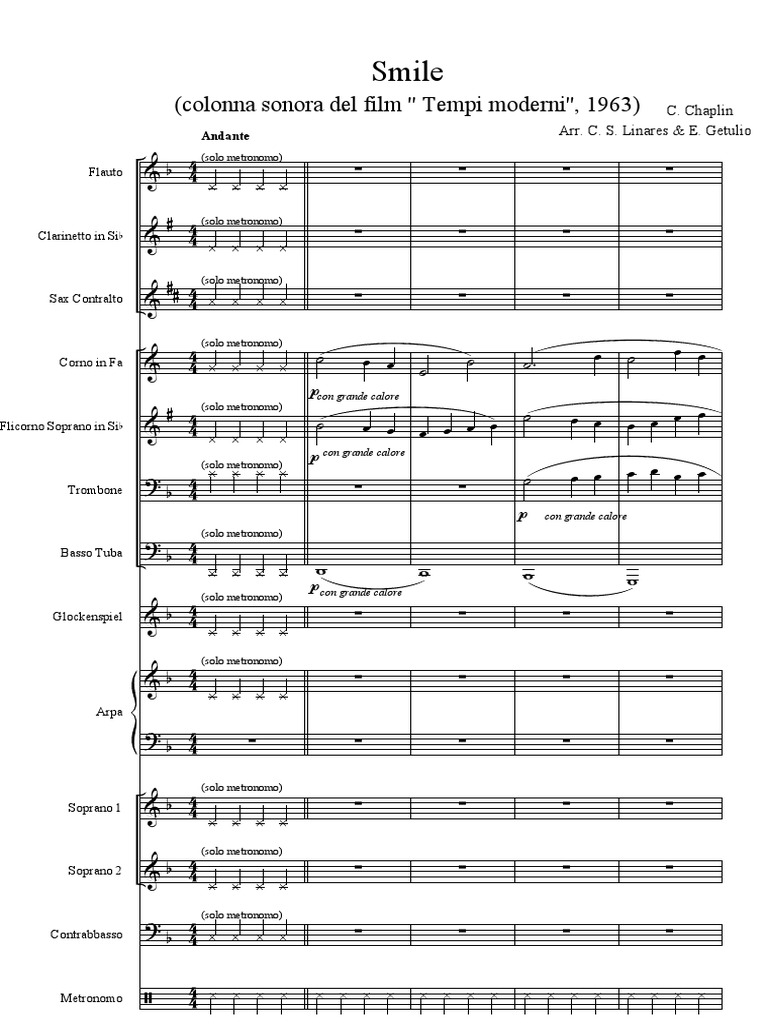 Smile Partitura | PDF