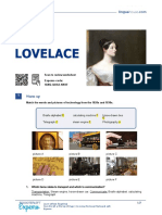Ada Lovelace British English Student