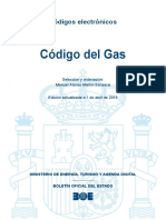 BOE-130 Codigo Del Gas