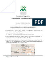 Ficha 8 - AMPERÍMETRO - EXERCÍCIOS