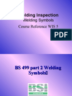 Welding Inspection: Welding Symbols Course Reference WIS 5