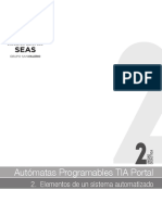 Autómatas Programables TIA Portal: 2. Elementos de Un Sistema Automatizado