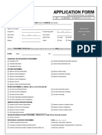 2010 International Application Form