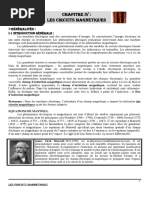 Chapitre IV Circuits Magnétiques