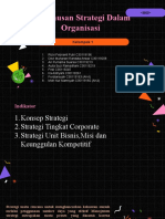 Kelompok 1 (Perumusan Strategi Dalam Organisasi)