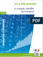 Livre Compte Satellite Du Transport