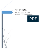 Proposal Kerjasama Cold Storage - PT Ami