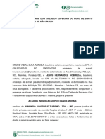 Ação de indenização por danos morais contra empresa de turismo por falhas na prestação de serviço e descumprimento de reembolso