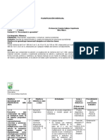 Planificación Marzo 2022 Matematicas