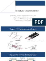 Transmission Line Characteristics Explained