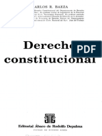 Derecho Constitucional - Edición-Carlos Baeza