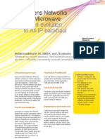 FlexiPacket Microwave Smart Evolution To All-IP Backhaul