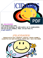 Felicidades