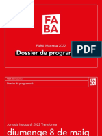 Programa Del FABA 2022