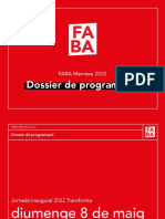 Programa del FABA 2022