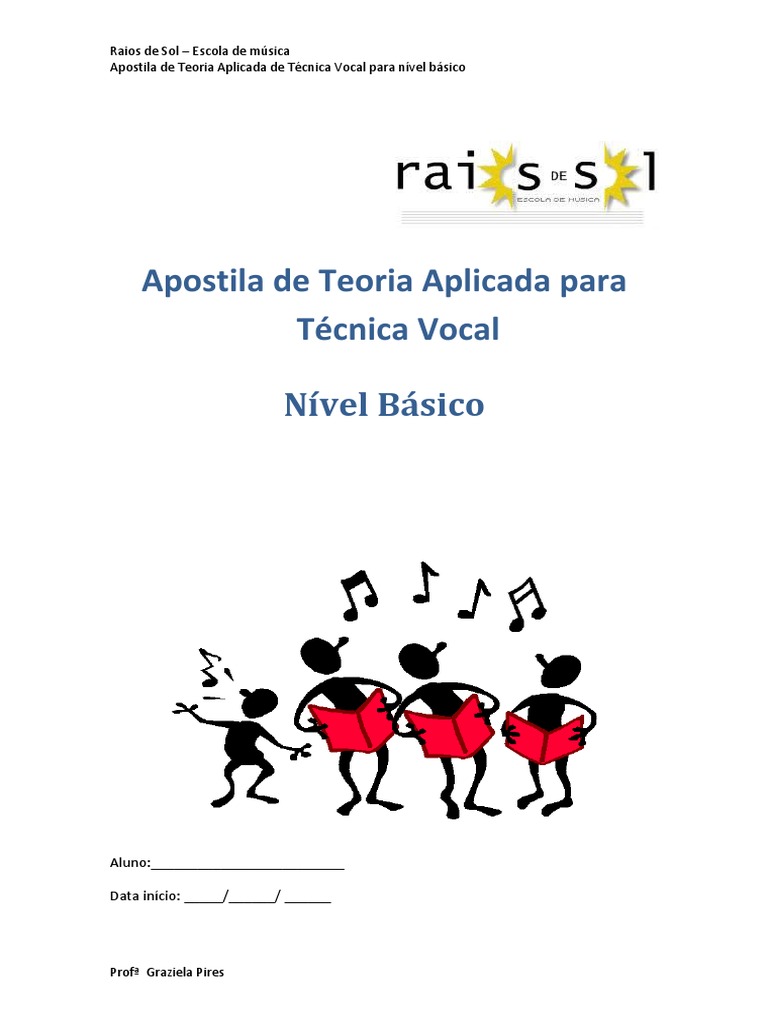 Curso de Tecnica Vocal | PDF | Canto | Percepção