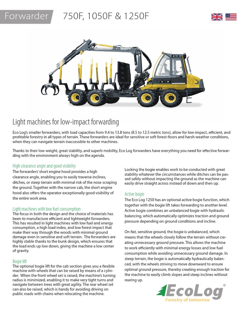 Forwarder: Light Machines For Low-Impact Forwarding | PDF | Elevator ...