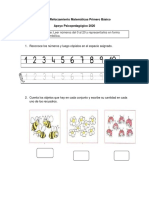 Guía Apoyo Psicopedagógico Matemáticas 1° Báscio