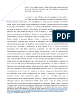 O VÍCIO DE CONSENTIMENTO E OS DIREITOS DA PERSONALIDADE. UMA ANÁLISE APLICADA AO TRATAMENTO DE DADOS PESSOAIS EM PROCESSOS ON-LINE DE SELEÇÃO E RECRUTAMENTO DE CANDIDATOS_RESUMO