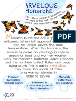 Grade 2 Marvelous Monarchs Worksheet