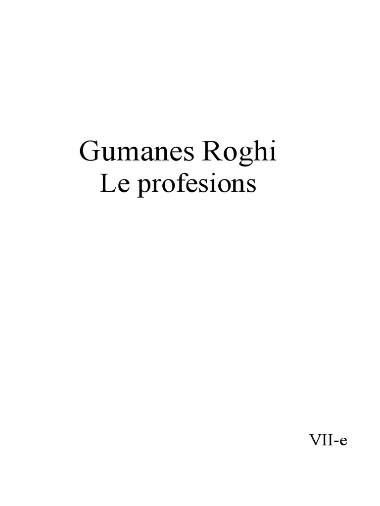 Gumanes Roghi | PDF