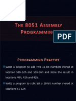 8051 Assembly Programming